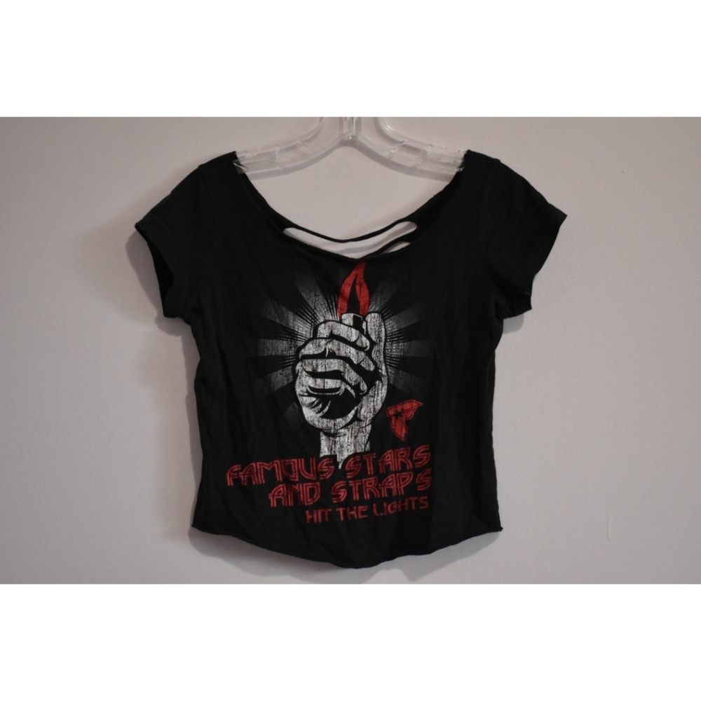 Famous Hit The Lights Crop Top